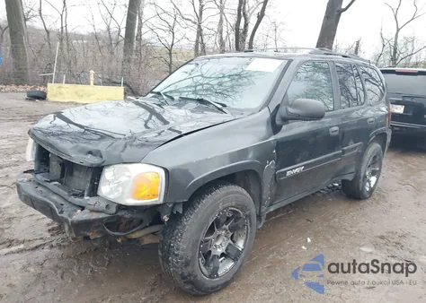 2002 GMC Envoy Sle from USA, damaged, VIN 1GKDS13S622499378